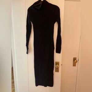 THE RANGE
Black Knit Midi Dress